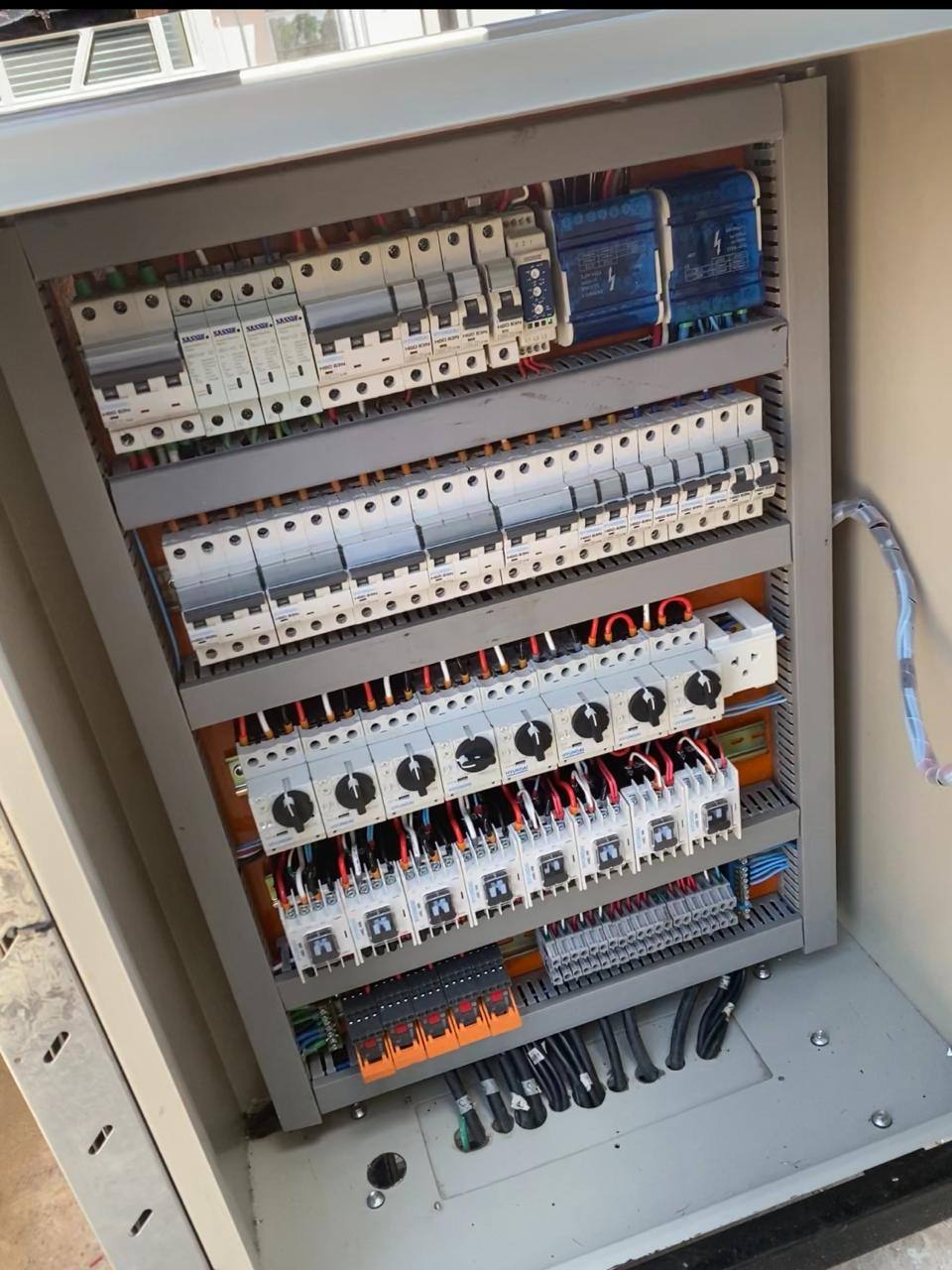 Tablero eléctrico para sistema de automatización