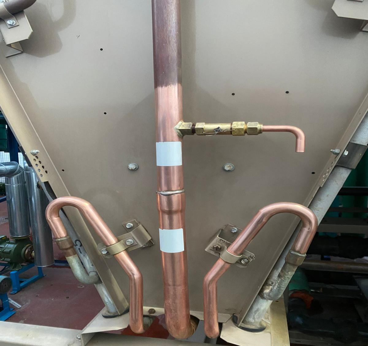 Chiller York después de la reparación